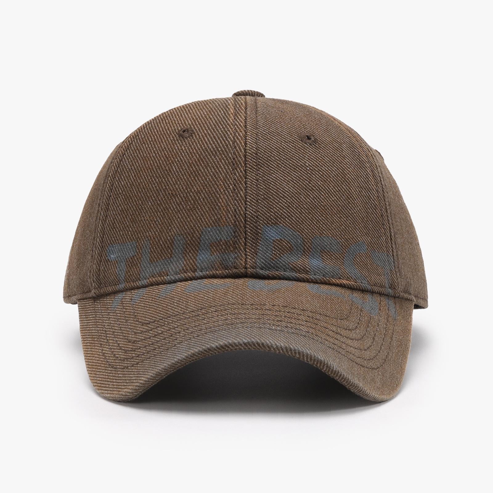 Wholesale Spring Letter Graffiti All-match Outdoor Curved Eaves Soft Top Baseball Hat